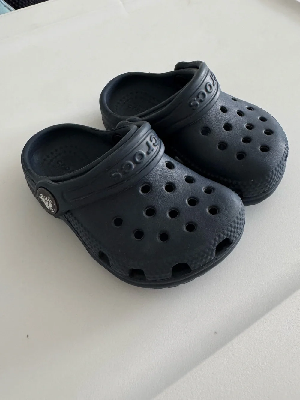 Navy Blue Crocs Shoes